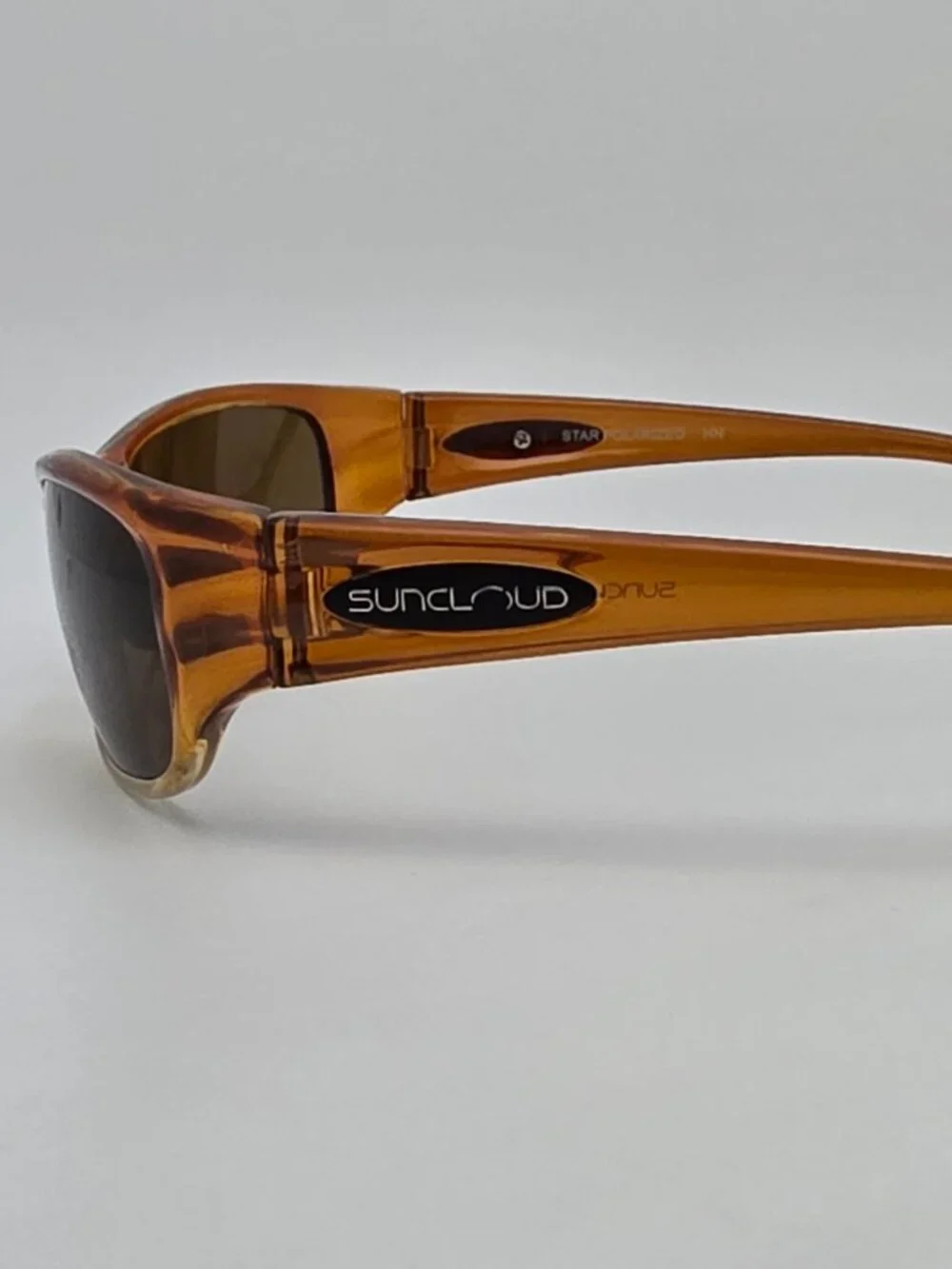 Suncloud Star Brown Fade Frame Polarized Brown Lens Sunglasses w/ Case 55-14-125